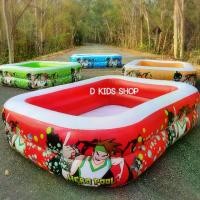 ราคา COD D Kids สระน้ำเป่าลม ลายฮีโร่ พื้นเป่าลม สระน้ำ สระน้ำขนาดใหญ่ สระน้ำเด็ก ขนาด 200*150*50 cm.พื้นเป่าลมกันกระแทกTikTok (1733039849831433315)
