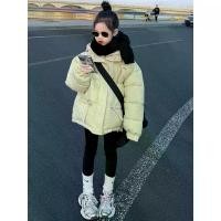 ราคา Girls' Down Cotton Jacket Winter 2025 New Fashionable Big Kids Thickened Cotton Coat Girls' Winter Cotton Padded Jacket Outerwear (1733032696996267233)