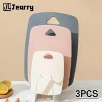 ราคา [COD] Jearry Wheat PP Plastic Chopping Board Antibacterial 3Pcs Set Non Slip Kitchen Utensils (1733245865409152939)