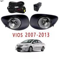 ราคา Yuhaoming'Shop ความคงทน VIOS Fog Lamp Lightโคมไฟหมอกไฟหน้ากันชนด้านหน้า ไฟตัดหมอก ไฟสปอร์ตไลท์ for TOYOTA 2007-2013 with Harnesses and Switches (สายไฟและสวิทช์) (1733086681131680986)