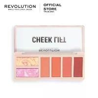 ราคา Makeup Revolution Cheek Lift Palette บลัชออน บลัชออนทาแก้ม บรัชออน บลัช ที่ปัดแก้ม red chamber blush บลัชออน 2p บลัชม่วง บลัชฝุ่น บลัชออนหน้าเงา บลัชออนติดทนทั้งวัน บลัชสี natural (1733342624792741231