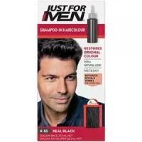 ราคา [COD] Just For Men Shampoo In HairColour Easy&Fast H-55 Real Black แชมพูเปลี่ยนสีผมสำหรับผู้ชายสีดำธรรมชาติ (1733205134515471699)