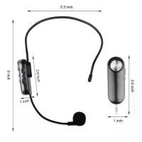 ราคา ไมค์ Live สด WIRELESS Microphone ไมค์สัมภาษณ์ ไมค์บันทึกเสียง ไมค์อัดเสียง ไมโครโฟน ไมค์สำหรับไลฟ์สด T-1 ไมค์คาดหัว (1729850777849072184)