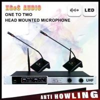 ราคา ไมค์ไร้สาย uhf ไมค์ประชุมไร้สาย ลอย Wireless microphone ไมค์ตั้งโต๊ะ คริสตจักรการประชุมที่อุทิศตนโดยเฉพาะ (1733274494163584177)