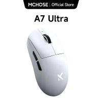 ราคา [COD] MCHOSE A7 Pro Ultra Wireless Gaming Mouse 59g Lightweight Office PAW3950 Dual 8K Polling Rate 42000 DPI 500mAh Ultra-low Latency (1733235690452387262)