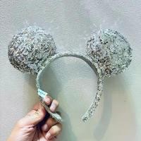 ราคา ที่คาดผม ดิสนีย์ วิ้งๆ สวยมากๆ ช้อปราคาประหยัด ก่อนไปดิสนีย์แลนด์ Tokyo Disney Resort Mickey Mouse Sequin Ears Headband คําแนะนําการขายที่ร้อนแรงในเดือนนี้ หมวก แก๊ปเบสบอล ทหาร ไหม พรม กัน ลม (1733151