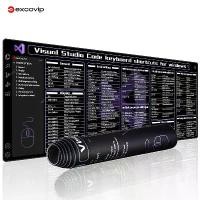 ราคา [COD] EXCO Programming Mouse Pad for Visual Studio Large C++ C# VB.NET F# Engineer Shortcuts Keyboard Mousepad Cheat Sheet Desk Mat (1733146493142861355)
