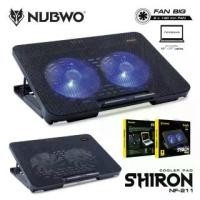 ราคา CODNUBWO พัดลมระบายความร้อนรุ่น NF-211 SHIRON 2 ใบพัดใช้ได้กับ Notebook ขนาด 10-17 “วัสดุทำจากเหล็กเคลือบสีดำTikTok (1732874850697709502)