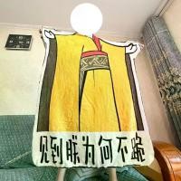 ราคา Emperor Dragon Robe Bold Dragon Pattern Blanket Nap Blanket Unique Quirky Student Dormitory Office Flannel Air Conditioning Blanket (1733277722003080227)