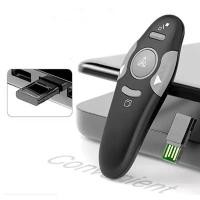 ราคา [COD] Portable Small Wireless Presenter Long-Distance Lasers Remote Pointer For Office Classroom (1733394294372271550)