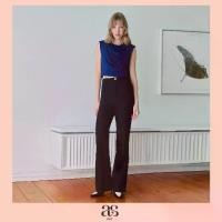 ราคา [asv pf25] Maeve Flare Pants กางเกงผู้หญิง ทรงขาม้า เอวสูง กระเป๋าข้าง แต่งกระเป๋าปะด้านหลัง ซิปหน้า (1732582189793838800)