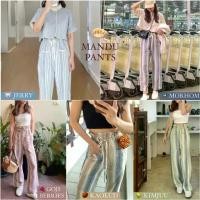 ราคา [จัดส่งทันที] janunstudio - MANDU PANTS 5 ลาย (กางเกงเกี๊ยวมันดู กางเกงขายาวผู้หญิง ผ้าพื้นเมือง ตัดเย็บโดยชุมชนชาวบ้าน) (1733198088906508248)