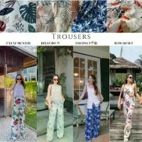 ราคา MyWay Brand: Trouser (Only Pants) Straight-Leg Trousers with Printed Pattern (1733013366215116276)