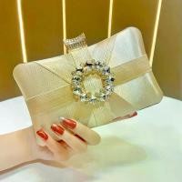 ราคา ใหม่ High-End กระเป๋าคลัทช์สำหรับ Socialites, Diamond-Studded Clutch, Party Dress กระเป๋า,ไหล่เดี่ยว Crossbody กระเป๋าสตรี (1732938137605736340)