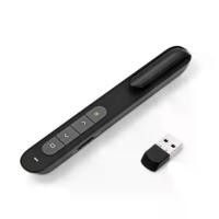 ราคา [Tiktok] Wireless Laser Presenter RF 2.4GHz PowerPoint PPT Clicker Presentation Remote USB Control Pen (1733219258573489808)