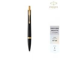 ราคา Parker Urban Muted Black With Gold Trim Ballpoint Pen 0.7 ปากกาลูกลื่นเออร์เบิน แมทดำ จีที 0.7 มม. (1733360807121356723)
