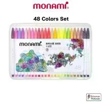 ราคา COD แนะนำ Monami Plus Pen 3000 Set 48 สี ชุดปากกาสี 48 สี พลัสเพน 3000 ปากกาสีน้ำ ปากกาเมจิก ปากกาสี Plus Pen Set (1732943941672601381)