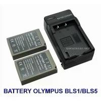 ราคา BLS5 / BLS-50 BLS-5 Battery and Charger For Olympus PEN E-PL5,PL6,PL7,PL8,PL9,OM-D E-M10,E-M10 II,E-M10 III,E-M10 IV สไตล์การระเบิด (1733000288763348415)