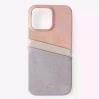 ราคา ของแท้ MUSE Cotton Candy 3Tone Card holder phone case (iphone 15 pro max) (1732654600894579759)