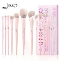 ราคา ของแท้ 100% T495 Jessup 14pcs Crystal Pink Comprehensive Collection เซ็ตแปรงแต่งหน้า (1731901087610472383)