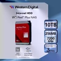 ราคา ของแท้ 100% Western Digital INT 10 TB RED PLUS Internal Hard Drive NAS ฮาร์ดดิสก์ HDD 3.5"(ฮาร์ดดิสก์PC NAS) WD RED PLUS 7200 RPM (1732523703548937225)