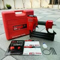 ราคา RED KING ปืนยิงตะปู ปืนยิงตะปูลม รุ่น ST64 ยิงได้ทั้งคอนกรีต เหล็กกล่อง ไม้ ระแนง ใช้กับลูกเบอร์ ST18-64 มีระบบเซฟตี้ (1732918657352893870)