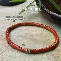 ราคา สร้อยข้อมือหิน " เรดแจสเปอร์ : Red Jasper " แท้ 100% กำไลหินนำโชค ขนาด 4mm ทรงลูกปัดโบราณ สร้อยข้อมือหิน หินมงคล หินนำโช คําแนะนําผลิตภัณฑ์ใหม่ของเดือนนี้ (1732567953770055575)