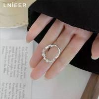 ราคา Lnieer | Silver Pearl Ring 925 Sterling Silver (1733149865530197398)