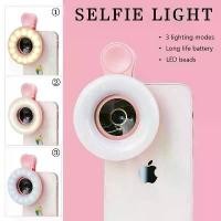 ราคา 9 Ro 3 Lens For Mobile 2 In 1 HD Camera With LED Ring Flash Light Smartphone Portable Clip (1733133140349650504)