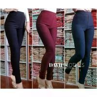 ราคา COD- CLEARANCE SALE !! | S003 สกินนี่เอวสูงซิปข้าง มีกระเป๋า กระดุมไม้ ผ้ายืด เก็บทรง เก็บสะโพก กางเกงก้นเด้ง ผ้าสกินนี่ (1733292831896012787)