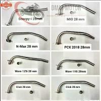 ราคา Sale คอท่อ งานสแตนเลส ขนาด 25 และ 28 mm สำหรั Scoopy-i Finn Nmax PCX Dream Spark Mio Click Wave 110/125i (1732340411921631106)