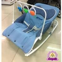 ราคา ชำระเงินปลายทาง BABY SHOCK SALE - Rocking Cradle Attoon Rocking Cradle ขนาดมาตรฐานขนาดจัมโบ้คุณภาพดีมีมือถือปรับล้อปรับระดับได้ (1732852697435702373)