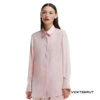 ราคา VICKTEERUT (ราคาปกติ 6,550-.) Satin Long Sleeve Shirt เสื้อเชิ้ต แขนยาว ผ้าซาติน (1733071904247678463)