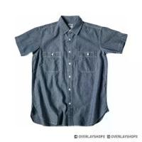 ราคา NONSTOCK CHAMBRAY SHIRT เสื้อเชิ้ต แขนสั้น แชมเบรย์ แนววินเทจ (1732893290624353576)
