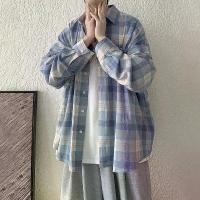 ราคา เสื้อเชิ้ตลายสก๊อตลำลอง, เสื้อเชิ้ตแขนยาวบางฤดูร้อนของผู้ชาย, แบรนด์อินเทรนด์, เสื้อคู่รัก, วัสดุผ้าไหมน้ำแข็ง, ทรงหลวม, กันแดด, เหมาะสำหรับปี 2025, [COD] เสื้อ ดํา ลาย คอ จีน สี (1733025278989534345)