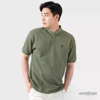ราคา GALLOP : Pique Mandarin Collar Polo Shirt เสื้อคอแมนดาริน ผ้าปิเก้ รุ่น GP9072 Set Earth tone / ราคาปกติ 1290.- วินเทจ usa (1733415022583514897)