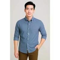 ราคา UrbanSNAPS "WEEKDAY SHIRT" Oxford Slimfit Long-Sleeve Chambray Blue Edition (เสื้อเชิ้ตแขนยาวผ้าอ๊อกฟอร์ด สีฟ้าแชมเบรย์) (1733449575396377738)