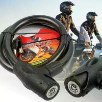 ราคา COD คลังสินค้า ที่ล๊อคจักรยาน สายล็อคจักรยานยนต์ สายล็อคจักรยานยนต์ด้วยกุญแจ รุ่น Size-L-motor-bike-bicycle-lock-cycle-lock-5 (1733033582376224683)