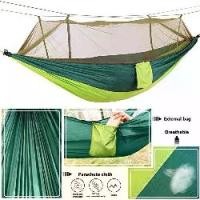ราคา ✳เปลสนาม มีมุ้ง เปลแค้มปิ้งพร้อมมุ้งกันยุง Camping Hammock hike สำหรับตั้งแคมป์ เปลนอน เปลญวน เปลนอนผู้ใหญ่เปลสนาม☆ (1732299117489391268)