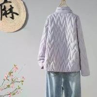 ราคา 2025 Lightweight Cotton Jacket for Women, Autumn and Winter, Lightweight Korean Style Baseball Jacket, Thin Coat for Women, Stand Collar, Plus Size Jacket, Lightweight Cotton Jac (1733450806324331654)