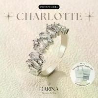 ราคา Charlotte Ring แหวน Darina Jewelry DRR0001 พร้อมกล่องเครื่องประดับ เขียนการ์ดได้ (1732566903654614131)