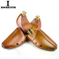 ราคา [COD] 1 Pair Guger-tree Adjustable Shoe Trees Solid Wood Men's Shoe Support Knob Shoe shaping Women's Shoe's Care Stretcher Shaper (1733272249262966318)