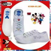 ราคา [จัดส่งทันที] รองเท้านักเรียนเด็กหญิง รองเท้านักเรียนเด็ก ADDA mickey minney รองเท้าผ้าใบ รองเท้าเด็กประถม school shoe มิ๊กกี้ผ้าใบ รุ่น-41H04 (1733229062317835738)