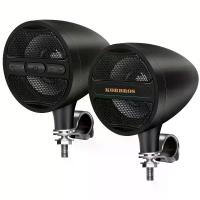 ราคา Motorcycle Speaker Waterproof Bluetooth Motorcycle Audio Stereo Speaker System USB AUX Mp3 Music Player with 12V Motorcycle Remote Control Suitable for 1 to 1.3inch Handlebars (1733057901494502833)