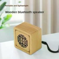 ราคา [COD] Wooden Bluetooth Speaker Retro Wireless Subwoofer Portable Outdoor Sports Home Creative Mini Caixa De Som Speakers (1733015665530209991)