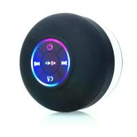 ราคา [COD] New bathroom waterproof wireless LED suction Cup Mini Bluetooth speaker Portable outdoor sports stereo speakers (1733258754763097799)