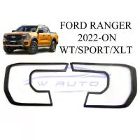ราคา ◈(1คู่) ครอบไฟหน้า ฟอร์ด เรนเจอร์ WT SPORT XLT 2022 2023 2024 สีดำด้าน โลโก้แดง FORD RANGER ครอบไฟหน้ารถยนต์ ของแต่งรถ✿ (1733208480371475506)