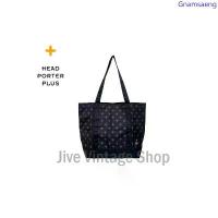 ราคา HEAD PORTER PLUS กระเป๋าผ้าใบใหญ่ ทรงสะพายไหล่ สไตล์ sport สีดำสกรีนโลโก้สวยๆ จุของได้เยอะมาก มือสองสภาพดี ตู้ญี่ปุ่น บล็อกบัสเตอร์ (1733374883303622621)