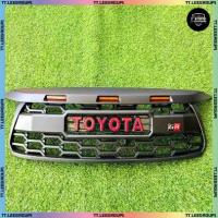 ราคา กระจังหน้า Fortuner 2008-2010 GR SPORT พร้อมโลโก้ Toyota สีแดงและไฟ LED (1731413899651286367)