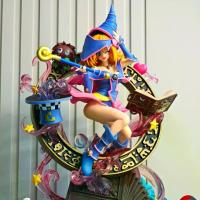 ราคา 2025 Yu-Gi-Oh!Figure Dark Magician Girl with Bust Statue Toy Anime Girl Model (1733059287167632858)